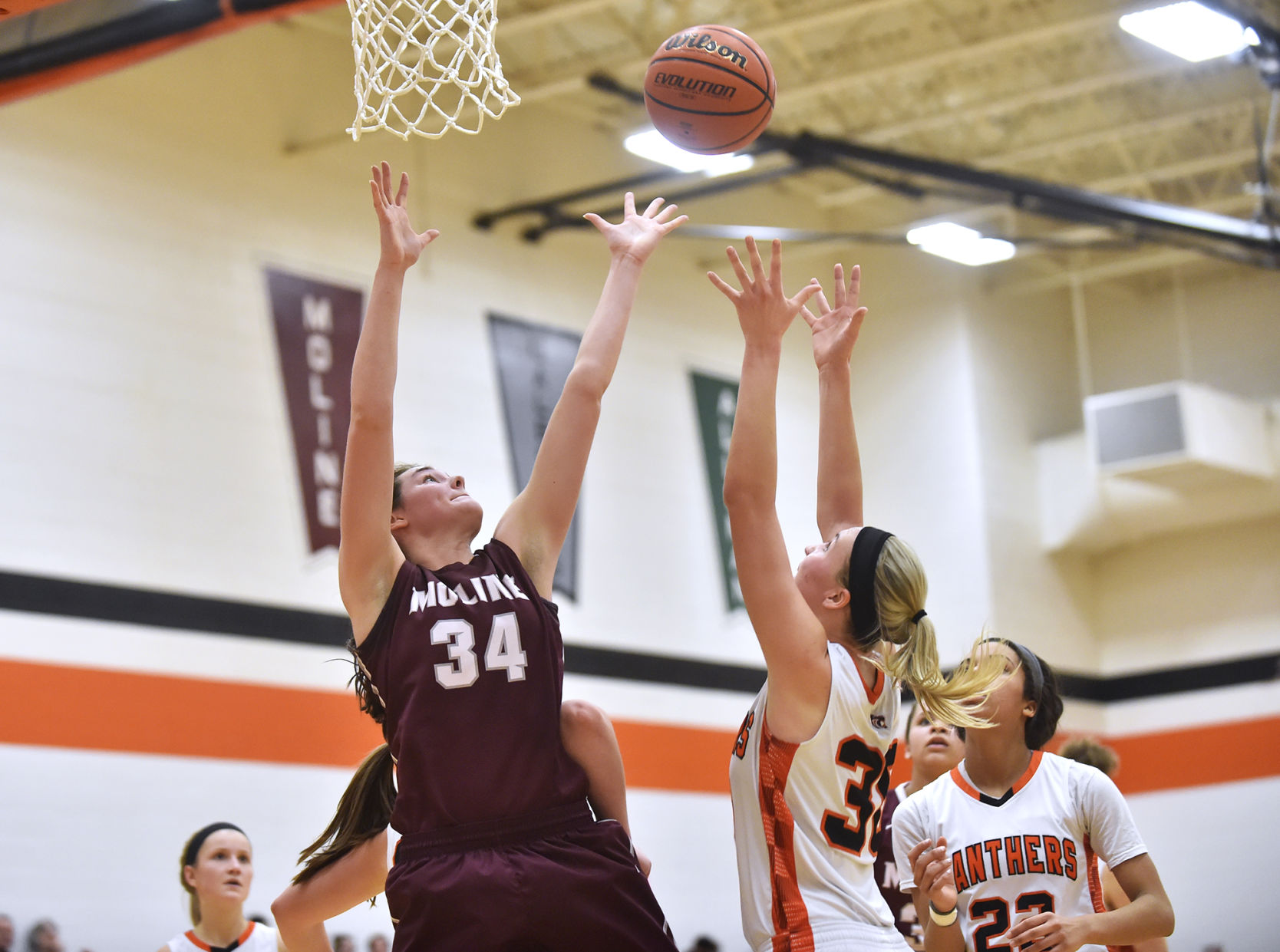 Prep Girls' Basketball: United Township vs. Moline